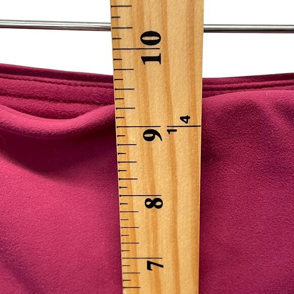 Gaiam Raspberry Pink Leggings with Pockets 7/8 Length M - Picture 5 of 7